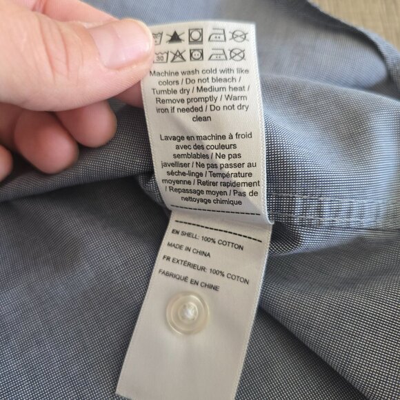 UNTUCKit wrinkle free Petrus style 35454 raw edge short sleeve button shirt XXL - Picture 5 of 11